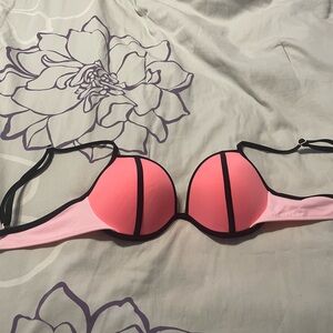 Victoria Secret Bikini top neon coral